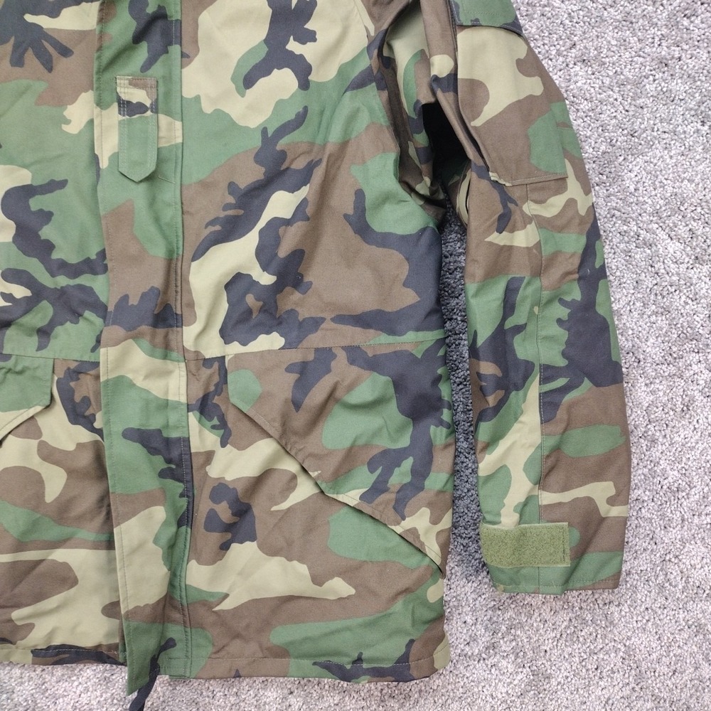 Woodland Camo ECWCS Cold Weather Parka USGI Medium Regular - Picture 5 of 12